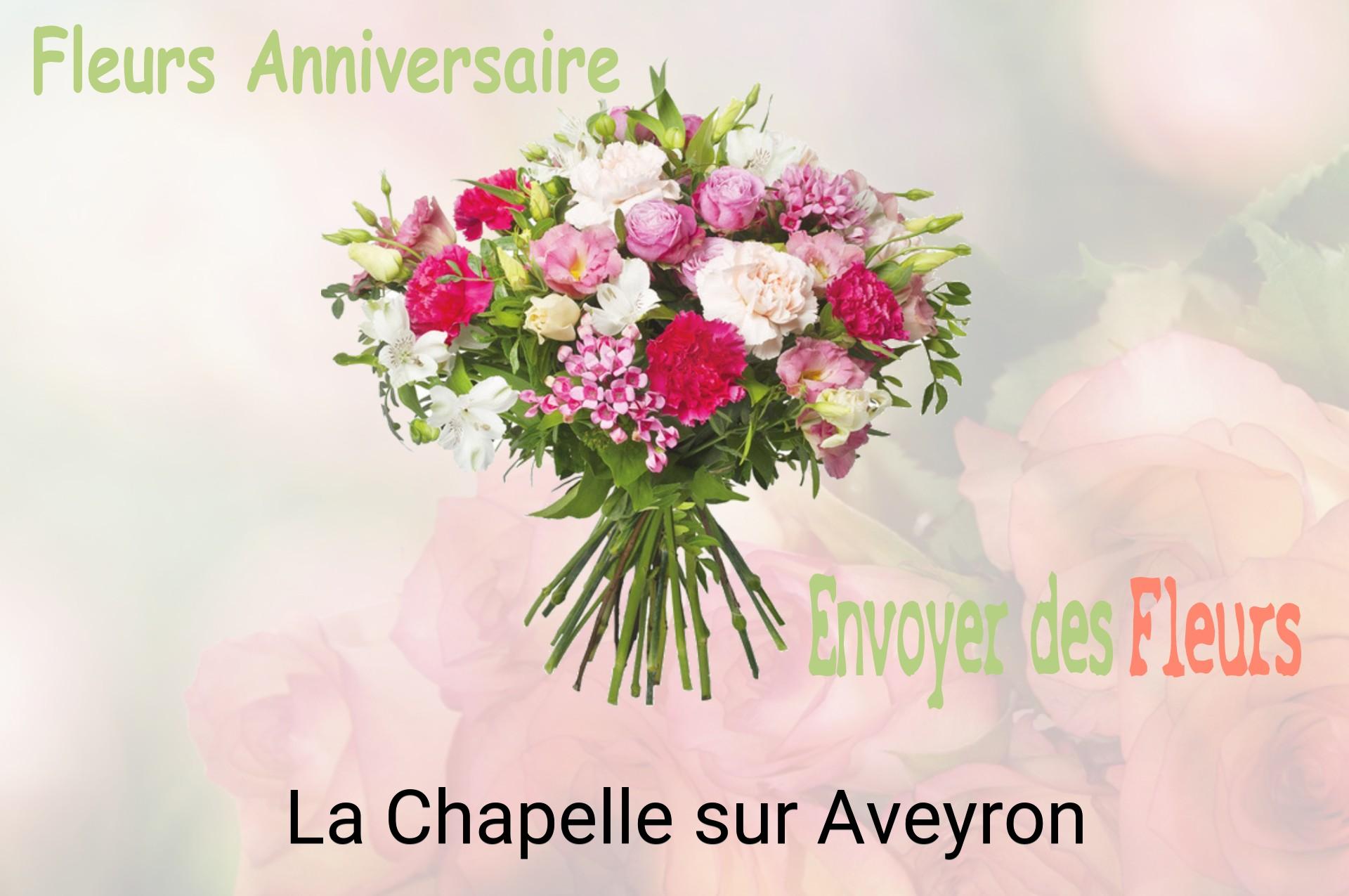 Bouquet de fleurs d’anniversaire livré à La Chapelle-sur-Aveyron