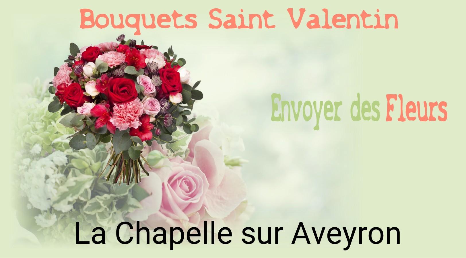 Roses de Saint-Valentin livrées à La Chapelle-sur-Aveyron